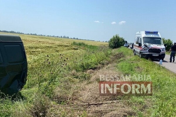 В Одесской области "скорая" с четырехмесячным ребенком попала в ДТП: видео момента аварии