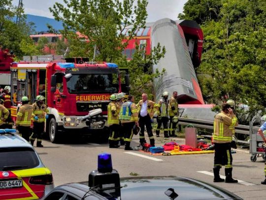 У Німеччині сталася велика залізнична катастрофа з численними жертвами